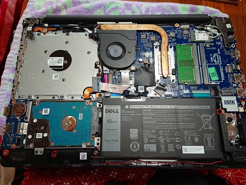 DELL Vostro 3590 のSSD化 - かべきんブログ